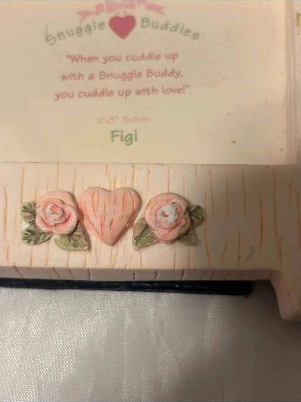 Plush Animal Multi-Opening Picture Frame Set in Cream and Pink